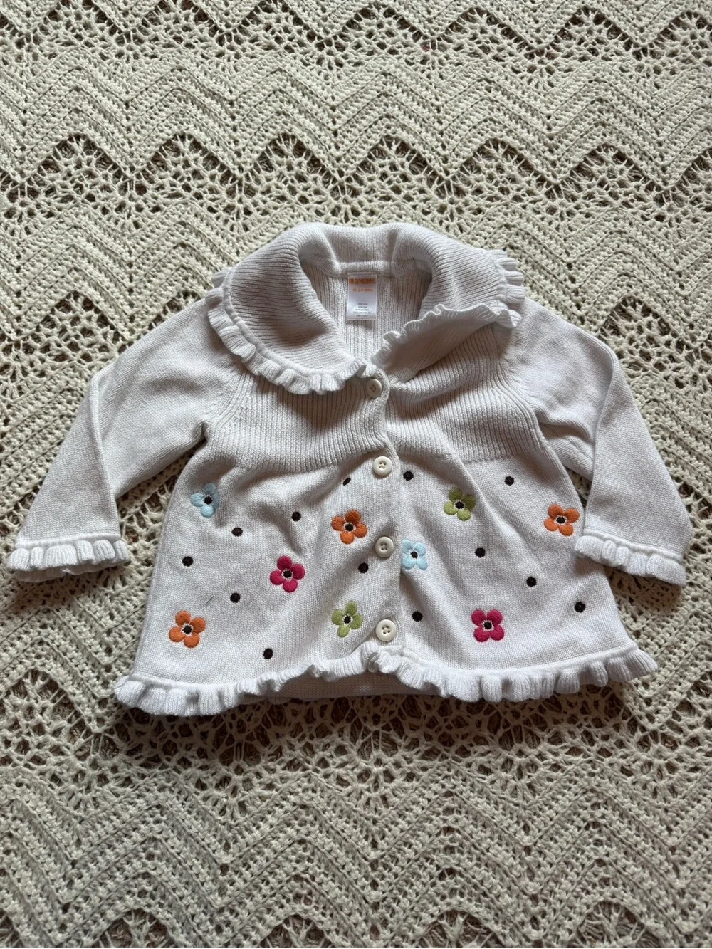 Y2K Gymboree Girl 12-24 mos Bundle Orange Pink Floral Stripe Outfits Cute